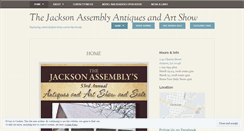 Desktop Screenshot of jacksonassemblyantiquesshow.com