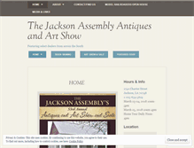 Tablet Screenshot of jacksonassemblyantiquesshow.com